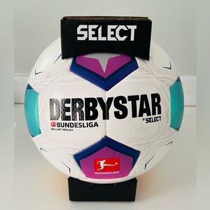 Select Derbystar Bundesliga Brillant Replica soccer ball.